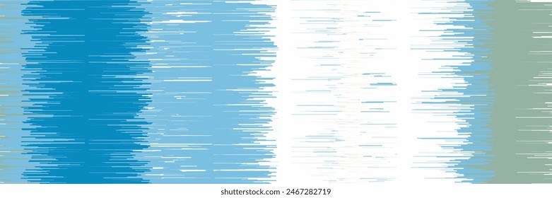 Abstract Washed Digital Watercolor Painting Stripe Brush Seamless Pattern background.boho Camouflage Strokes Tie Dye Batik. Ombre Gradient Multicolor for Surface Print Ikat Gradient Tileable Wallpaper