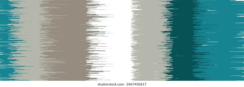 Abstract Washed Digital Watercolor Painting Stripe Brush Seamless Pattern background.boho Camouflage Strokes Tie Dye Batik. Ombre Gradient Multicolor for Surface Print Ikat Gradient Tileable Wallpaper