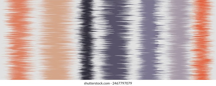 Abstract Washed Digital Watercolor Painting stripe brush seamless pattern background.Boho Camouflage Strokes Tie Dye Batik. Ombre gradient multicolor for surface print ikat gradient tileable wallpaper