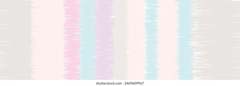 Abstract Washed Digital Watercolor Painting Stripe Brush Seamless Pattern background.boho Camouflage Strokes Tie Dye Batik. Ombre Gradient Multicolor for Surface Print Ikat Gradient Tileable Wallpaper