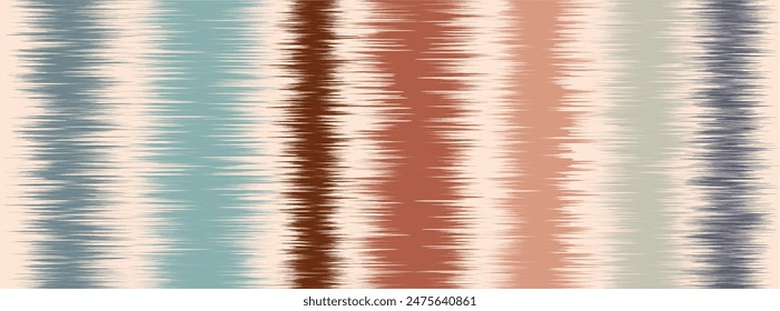 Abstract Washed Digital Watercolor Painting stripe brush seamless pattern background.Boho Camouflage Strokes Tie Dye Batik. Ombre gradient multicolor for surface print ikat gradient tileable wallpaper