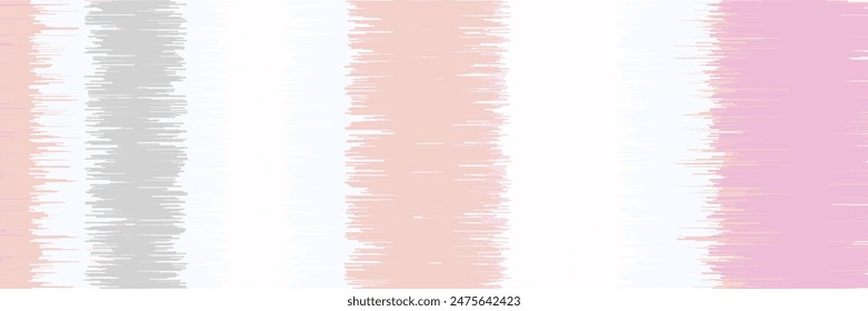 Abstract Washed Digital Watercolor Painting Stripe Brush Seamless Pattern background.boho Camouflage Strokes Tie Dye Batik. Ombre Gradient Multicolor for Surface Print Ikat Gradient Tileable Wallpaper