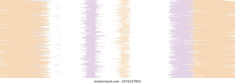 Abstract Washed Digital Watercolor Painting Stripe Brush Seamless Pattern background.boho Camouflage Strokes Tie Dye Batik. Ombre Gradient Multicolor for Surface Print Ikat Gradient Tileable Wallpaper