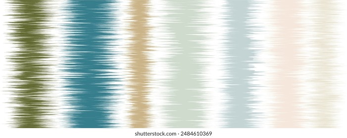 Abstract Washed Digital Watercolor Painting stripe brush seamless pattern background.Boho Camouflage Strokes Tie Dye Batik. Ombre gradient multicolor for surface print ikat gradient tileable wallpaper