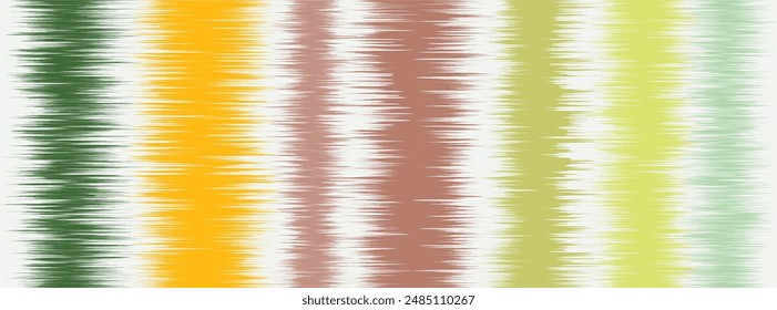 Abstract Washed Digital Watercolor Painting stripe brush seamless pattern background.Boho Camouflage Strokes Tie Dye Batik. Ombre gradient multicolor for surface print ikat gradient tileable wallpaper