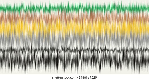 Abstract Washed Digital Watercolor Painting stripe brush seamless pattern background.Boho Camouflage Strokes Tie Dye Batik. Ombre gradient multicolor for surface print ikat gradient tileable wallpaper