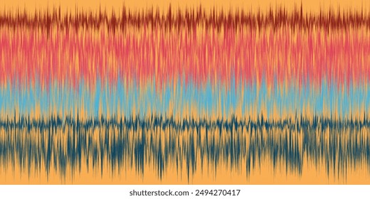 Abstract Washed Digital Watercolor Painting stripe brush seamless pattern background.Boho Camouflage Strokes Tie Dye Batik. Ombre gradient multicolor for surface print ikat gradient tileable wallpaper