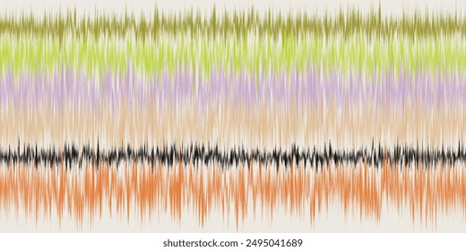 Abstract Washed Digital Watercolor Painting stripe brush seamless pattern background.Boho Camouflage Strokes Tie Dye Batik. Ombre gradient multicolor for surface print ikat gradient tileable wallpaper