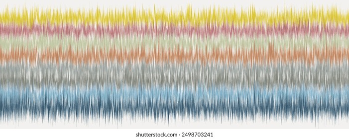 Abstract Washed Digital Watercolor Painting stripe brush seamless pattern background.Boho Camouflage Strokes Tie Dye Batik. Ombre gradient multicolor for surface print ikat gradient tileable wallpaper