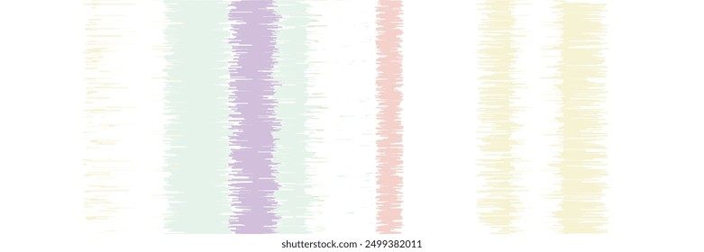 Abstract Washed Digital Watercolor Painting Stripe Brush Seamless Pattern background.boho Camouflage Strokes Tie Dye Batik. Ombre Gradient Multicolor for Surface Print Ikat Gradient Tileable Wallpaper