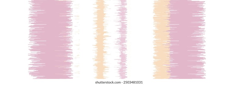 Abstract Washed Digital Watercolor Painting Stripe Brush Seamless Pattern background.boho Camouflage Strokes Tie Dye Batik. Ombre Gradient Multicolor for Surface Print Ikat Gradient Tileable Wallpaper
