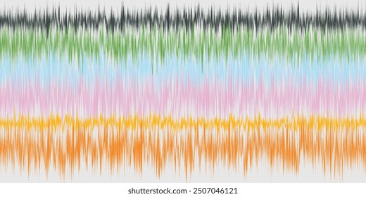 Abstract Washed Digital Watercolor Painting stripe brush seamless pattern background.Boho Camouflage Strokes Tie Dye Batik. Ombre gradient multicolor for surface print ikat gradient tileable wallpaper