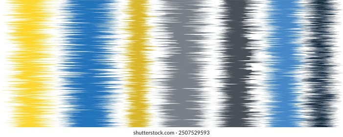Abstract Washed Digital Watercolor Painting stripe brush seamless pattern background.Boho Camouflage Strokes Tie Dye Batik. Ombre gradient multicolor for surface print ikat gradient tileable wallpaper