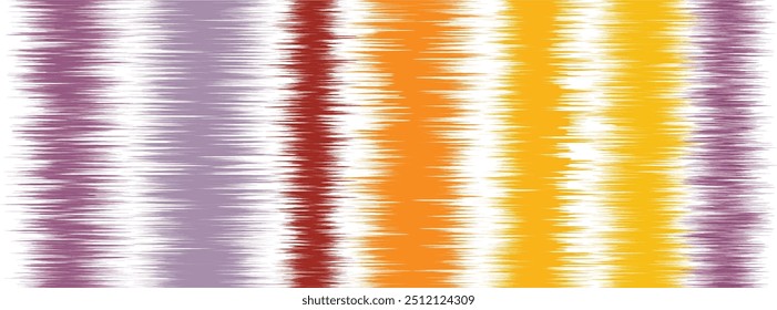 Abstract Washed Digital Watercolor Painting stripe brush seamless pattern background.Boho Camouflage Strokes Tie Dye Batik. Ombre gradient multicolor for surface print ikat gradient tileable wallpaper