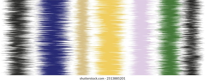 Abstract Washed Digital Watercolor Painting stripe brush seamless pattern background.Boho Camouflage Strokes Tie Dye Batik. Ombre gradient multicolor for surface print ikat gradient tileable wallpaper
