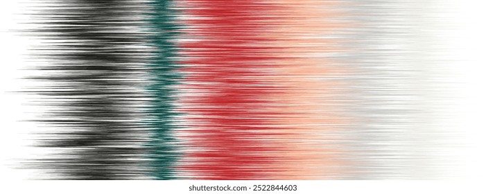 Abstract Washed Digital Watercolor Painting stripe brush seamless pattern background.Boho Camouflage Strokes Tie Dye Batik. Ombre gradient multicolor for surface print ikat gradient tileable wallpaper