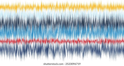 Abstract Washed Digital Watercolor Painting stripe brush seamless pattern background.Boho Camouflage Strokes Tie Dye Batik. Ombre gradient multicolor for surface print ikat gradient tileable wallpaper