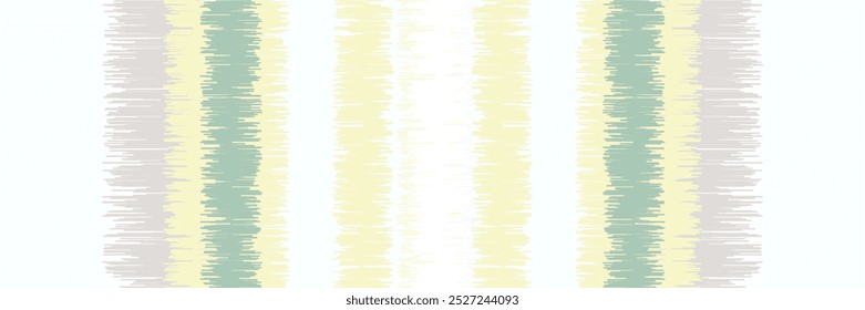 Abstract Washed Digital Watercolor Painting Stripe Brush Seamless Pattern background.boho Camouflage Strokes Tie Dye Batik. Ombre Gradient Multicolor for Surface Print Ikat Gradient Tileable Wallpaper