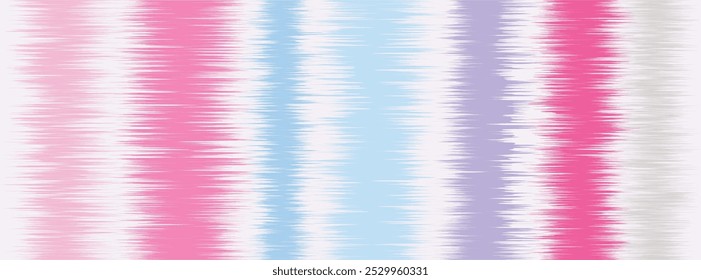 Abstract Washed Digital Watercolor Painting stripe brush seamless pattern background.Boho Camouflage Strokes Tie Dye Batik. Ombre gradient multicolor for surface print ikat gradient tileable wallpaper