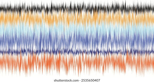 Abstract Washed Digital Watercolor Painting stripe brush seamless pattern background.Boho Camouflage Strokes Tie Dye Batik. Ombre gradient multicolor for surface print ikat gradient tileable wallpaper