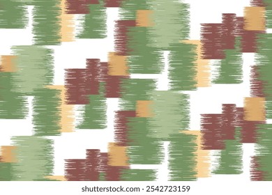 Abstrato Lavado Digital Aquarela Pintura Stripe Pincel Sem Costura Padrão background.boho Camuflagem Traços Tie Dye Batik. Ombre Gradient Multicolor para impressão de superfície Ikat gradiente Tileable Wallpaper