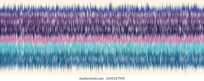 Abstract Washed Digital Watercolor Painting stripe brush seamless pattern background.Boho Camouflage Strokes Tie Dye Batik. Ombre gradient multicolor for surface print ikat gradient tileable wallpaper