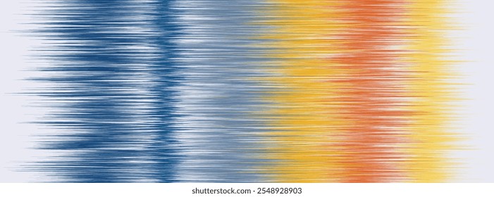 Abstract Washed Digital Watercolor Painting stripe brush seamless pattern background.Boho Camouflage Strokes Tie Dye Batik. Ombre gradient multicolor for surface print ikat gradient tileable wallpaper