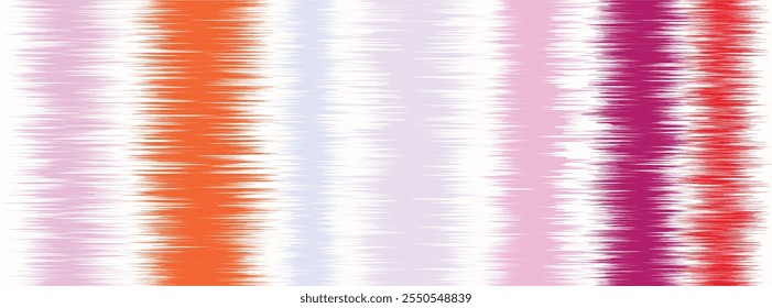 Abstract Washed Digital Watercolor Painting stripe brush seamless pattern background.Boho Camouflage Strokes Tie Dye Batik. Ombre gradient multicolor for surface print ikat gradient tileable wallpaper