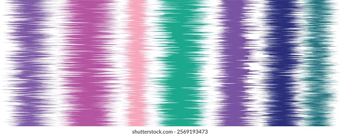 Abstract Washed Digital Watercolor Painting stripe brush seamless pattern background.Boho Camouflage Strokes Tie Dye Batik. Ombre gradient multicolor for surface print ikat gradient tileable wallpaper