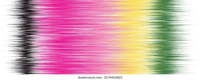 Abstract Washed Digital Watercolor Painting stripe brush seamless pattern background.Boho Camouflage Strokes Tie Dye Batik. Ombre gradient multicolor for surface print ikat gradient tileable wallpaper