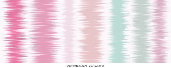 Abstract Washed Digital Watercolor Painting stripe brush seamless pattern background.Boho Camouflage Strokes Tie Dye Batik. Ombre gradient multicolor for surface print ikat gradient tileable wallpaper