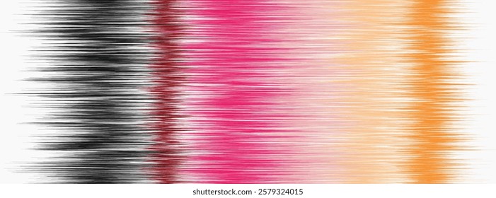 Abstract Washed Digital Watercolor Painting stripe brush seamless pattern background.Boho Camouflage Strokes Tie Dye Batik. Ombre gradient multicolor for surface print ikat gradient tileable wallpaper