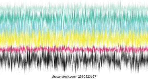 Abstract Washed Digital Watercolor Painting stripe brush seamless pattern background.Boho Camouflage Strokes Tie Dye Batik. Ombre gradient multicolor for surface print ikat gradient tileable wallpaper