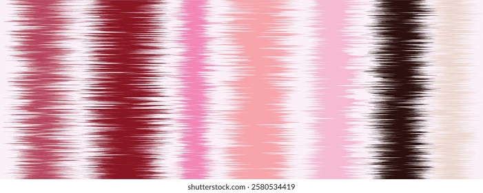 Abstract Washed Digital Watercolor Painting stripe brush seamless pattern background.Boho Camouflage Strokes Tie Dye Batik. Ombre gradient multicolor for surface print ikat gradient tileable wallpaper