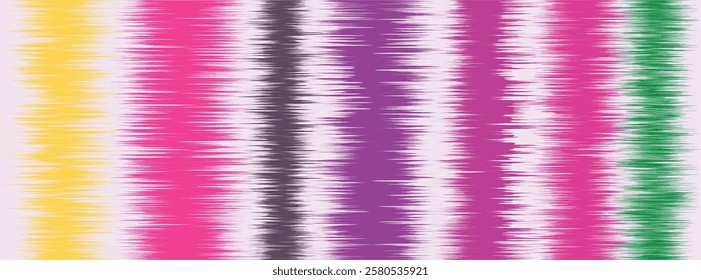 Abstract Washed Digital Watercolor Painting stripe brush seamless pattern background.Boho Camouflage Strokes Tie Dye Batik. Ombre gradient multicolor for surface print ikat gradient tileable wallpaper