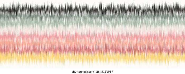 Abstract Washed Digital Watercolor Painting stripe brush seamless pattern background.Boho Camouflage Strokes Tie Dye Batik. Ombre gradient multicolor for surface print ikat gradient tileable wallpaper