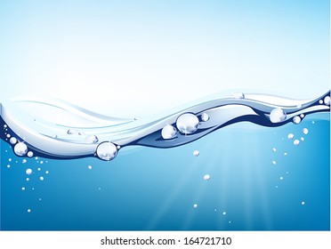 abstract water