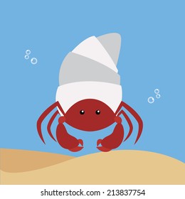 abstract water animal on a special background