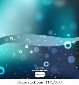 abstract water background. vector design