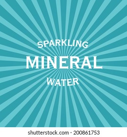 Abstract water background, vector illustration