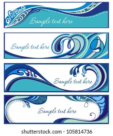 Abstract water backgrounds