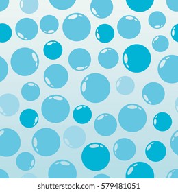 Abstract water bubbles background