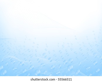 abstract water with bubbles and blend,copyspace for your text