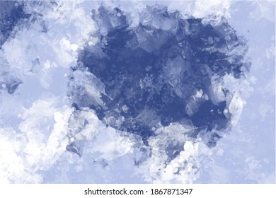 Abstract Water Color Background Texture Vector Template Design Illustration