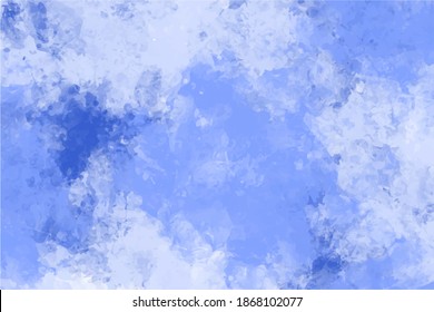 Abstract Water Color Background Texture Vector Template Design Illustration