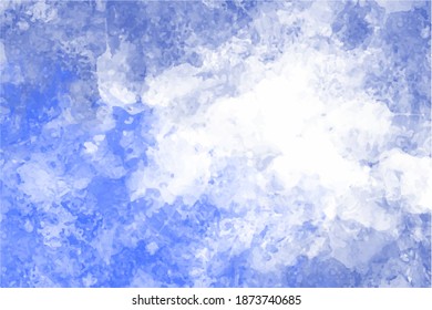 Abstract Water Color Background Texture Vector Template Design Illustration