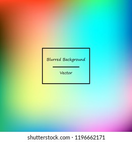Abstract Water color blurred background, Elements for website and presentation, Graphic Design, Vector Illustration