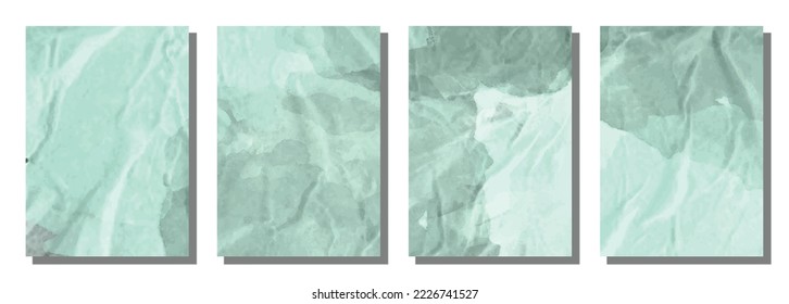 Abstract water color brush background. Set background. Vector design illustration.