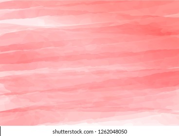 abstract water color brush vector background color pink salmon