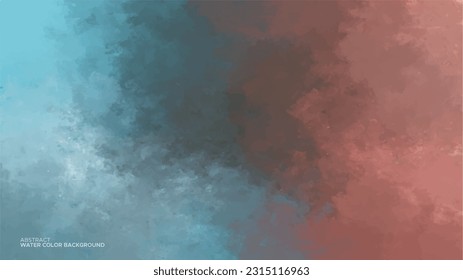 Abstract water color effect background